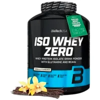 Proteină BioTechUSA Iso Whey Zero 2270 g (5999076223039) praf/ Vanilie