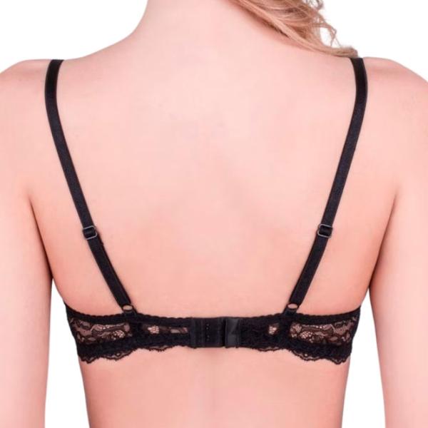 Sutien pentru femei Milavitsa 123290 80C/ Black/ Dantelă photo 2