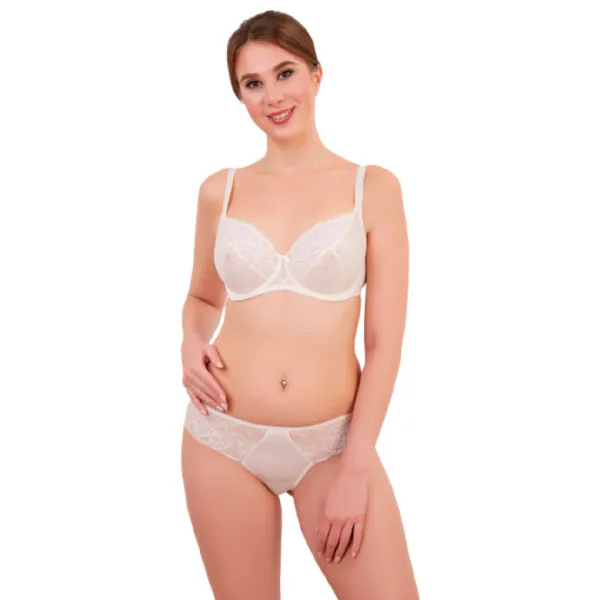 Sutien pentru femei Milavitsa 125000 95C/ White photo 3
