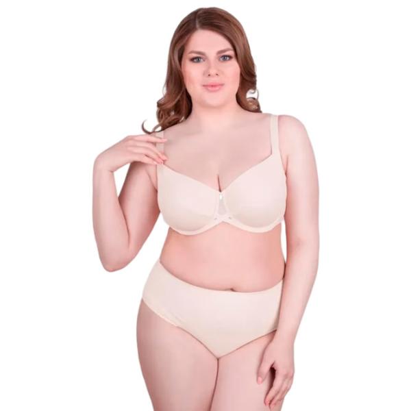 Sutien pentru femei Milavitsa 105910 90G/ Pastel photo 3