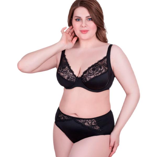 Sutien pentru femei Milavitsa 115570 75E/ Black photo 2