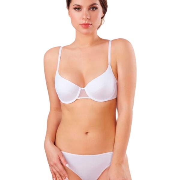 Sutien pentru femei Milavitsa 660370 75A/ White photo 3