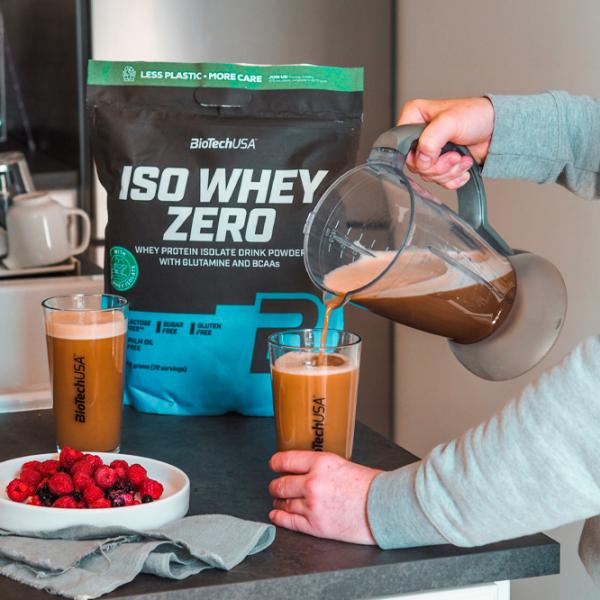 Proteină BioTechUSA Iso Whey Zero 500 g (5999076223985) praf/ Nucă de cocos photo 2 Proteină BioTechUSA Iso Whey Zero 500 g (5999076223985) praf/ Nucă de cocos photo 2