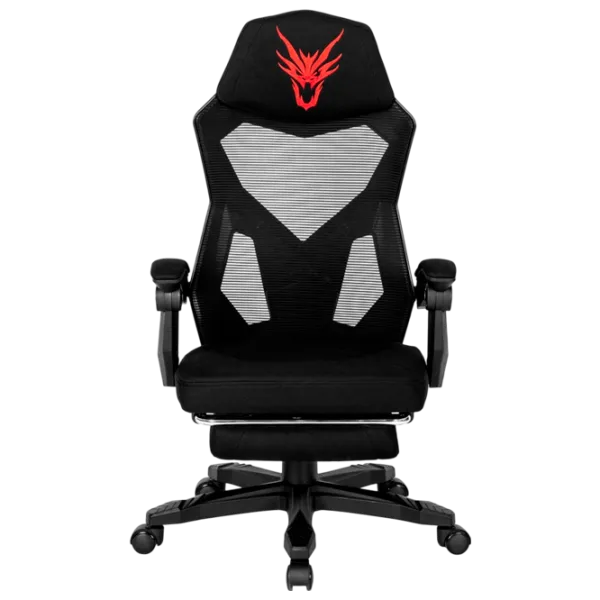 Scaun Gaming Mebel Elite Bing Black Black photo 1