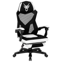 Игровое кресло Mebel Elite Bing Черный Белый
