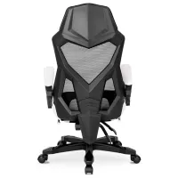 Scaun Gaming Mebel Elite Bing Black White photo 2