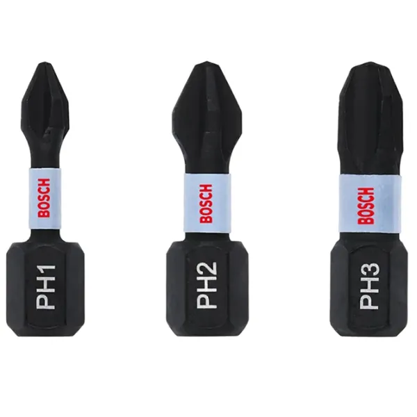 Набор бит Bosch B2608522470 Количество в наборе - 3 photo 1