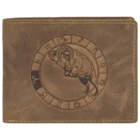 Кошелек для мужчин Green Burry RFID 1705-Widder Натуральная кожа/ Коричневый