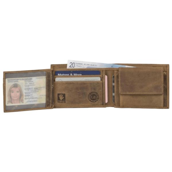 Portmoneu pentru bărbați Green Burry Mini 1799-RFID-25 Piele naturală/ Brown photo 3 Portmoneu pentru bărbați Green Burry Mini 1799-RFID-25 Piele naturală/ Brown photo 3
