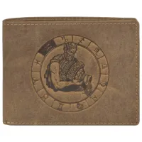 Кошелек для мужчин Green Burry RFID 1705-Wassermann Натуральная кожа/ Коричневый