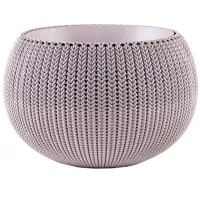 Ghiveci pentru flori Keter Cozy M Purple/ Plastic/ Pe podea