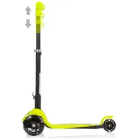Trotinetă pentru copii cu trei roți Chipolino Robby (DSROB0232GR) 50 kg/ Green photo 3