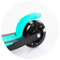 Trotinetă pentru copii cu trei roți Chipolino Robby (DSROB0232GR) 50 kg/ Green photo 5