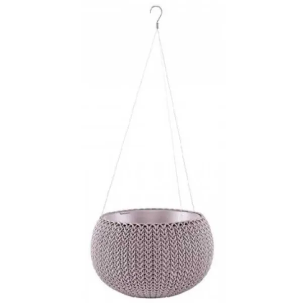Ghiveci pentru flori Keter Cozy S Violet/ Plastic/ Pe balustradă photo 1