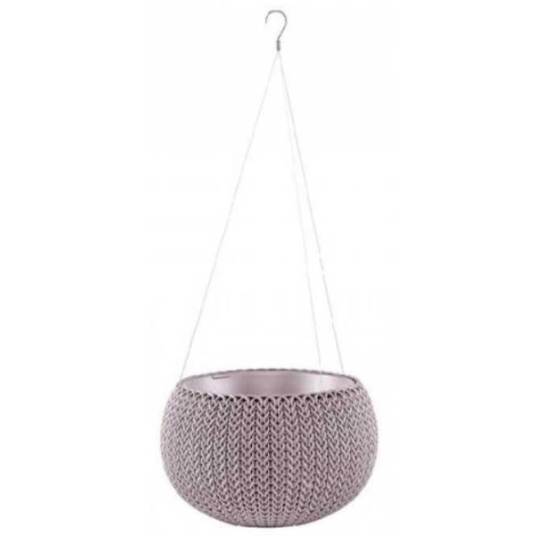 Ghiveci pentru flori Keter Cozy S Violet/ Plastic/ Pe balustradă photo 1