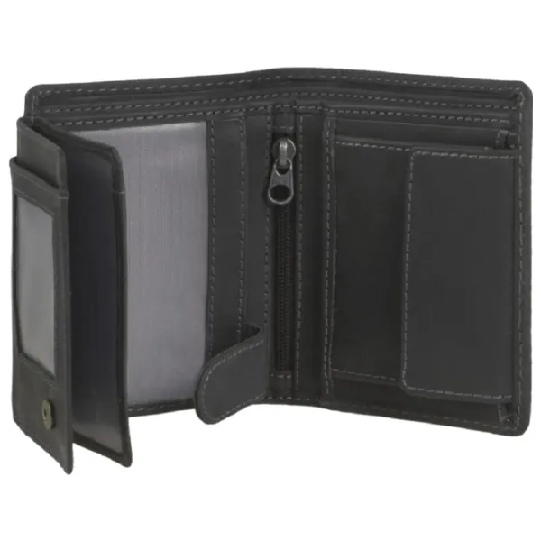 Portmoneu pentru bărbați Green Burry Mini 1813-BL-20 Piele naturală/ Black photo 2 Portmoneu pentru bărbați Green Burry Mini 1813-BL-20 Piele naturală/ Black photo 2