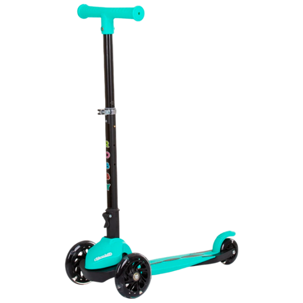 Детский трёхколёсный самокат Chipolino Robby (DSROB0233MI) 50 кг/ Мятный photo 1
