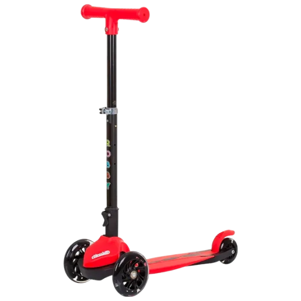 Детский трёхколёсный самокат Chipolino Robby (DSROB0234RE) 50 кг/ Красный photo 1