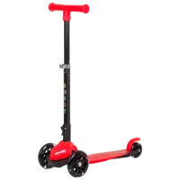 Детский трёхколёсный самокат Chipolino Robby (DSROB0234RE) 50 кг/ Красный