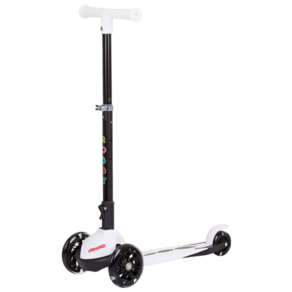 Детский трёхколёсный самокат Chipolino Robby (DSROB0236WH) 50 кг/ Белый photo 1