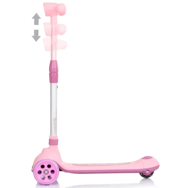 Детский трёхколёсный самокат Chipolino Orbit (DSORB0235PI) 50 кг/ Розовый photo 2