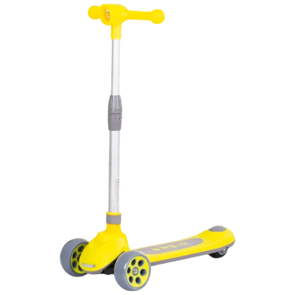 Детский трёхколёсный самокат Chipolino Orbit (DSORB0236YE) 50 кг/ Желтый photo 1