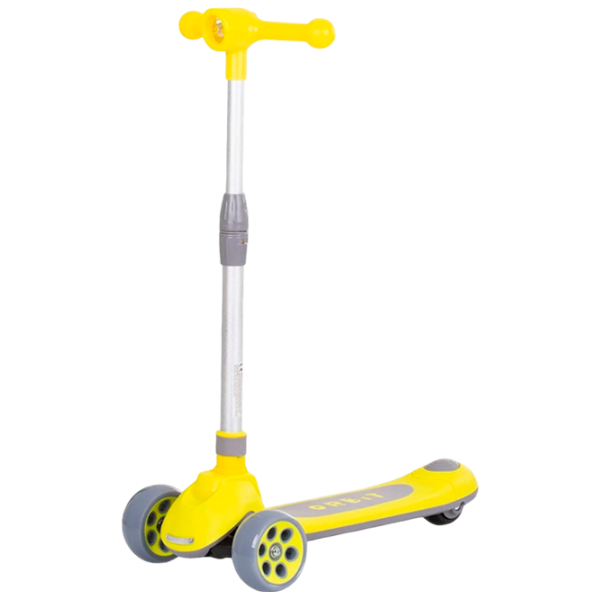 Детский трёхколёсный самокат Chipolino Orbit (DSORB0236YE) 50 кг/ Желтый photo 1