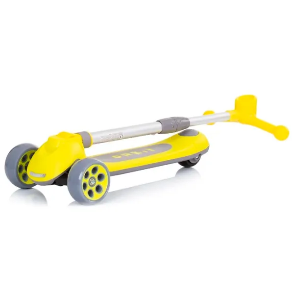 Детский трёхколёсный самокат Chipolino Orbit (DSORB0236YE) 50 кг/ Желтый photo 2