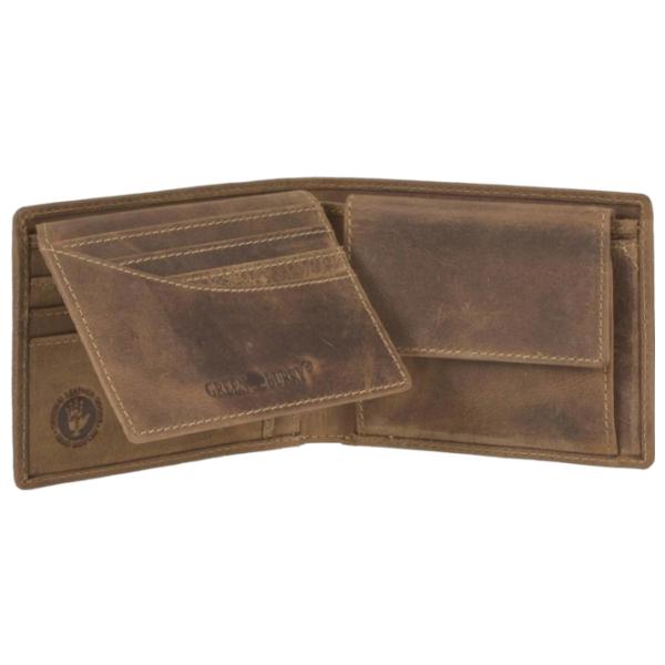 Portmoneu pentru bărbați Green Burry RFID 1705-Stier Piele naturală/ Brown photo 2