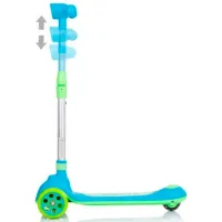Trotinetă pentru copii cu trei roți Chipolino Orbit (DSORB0231BL) 50 kg/ Blue photo 3