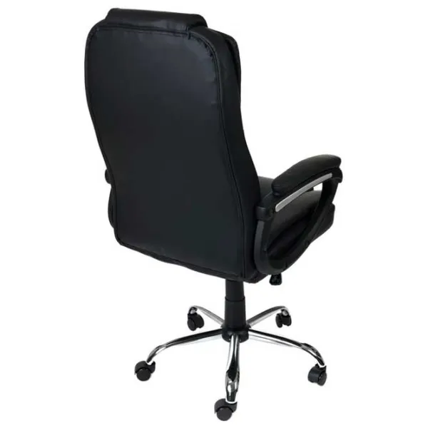 Fotoliu de birou FunFit Vigo Piele artificială/ Black photo 6