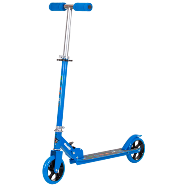 Детский двухколёсный самокат Chipolino Sharky (3800931055370) 100 кг/ Синий photo 1