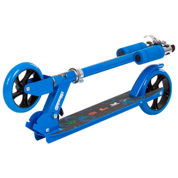 Детский двухколёсный самокат Chipolino Sharky (3800931055370) 100 кг/ Синий photo 4