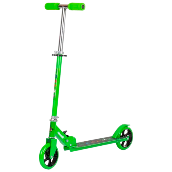 Детский двухколёсный самокат Chipolino Sharky (DSSHA0232GR) 100 кг/ Зелёный photo 1