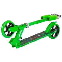 Trotinetă pentru copii cu două roți Chipolino Sharky (DSSHA0232GR) 100 kg/ Green photo 4