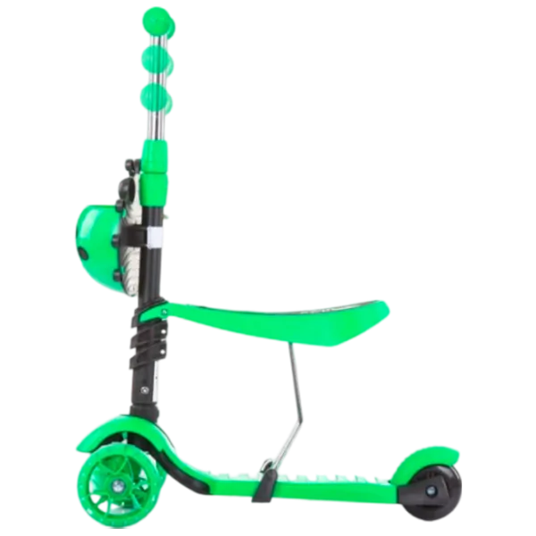 Trotinetă pentru copii cu trei roți Chipolino Kiddy Evo (DSKIEH023LI) 20 kg/ Lime photo 2 Trotinetă pentru copii cu trei roți Chipolino Kiddy Evo (DSKIEH023LI) 20 kg/ Lime photo 2