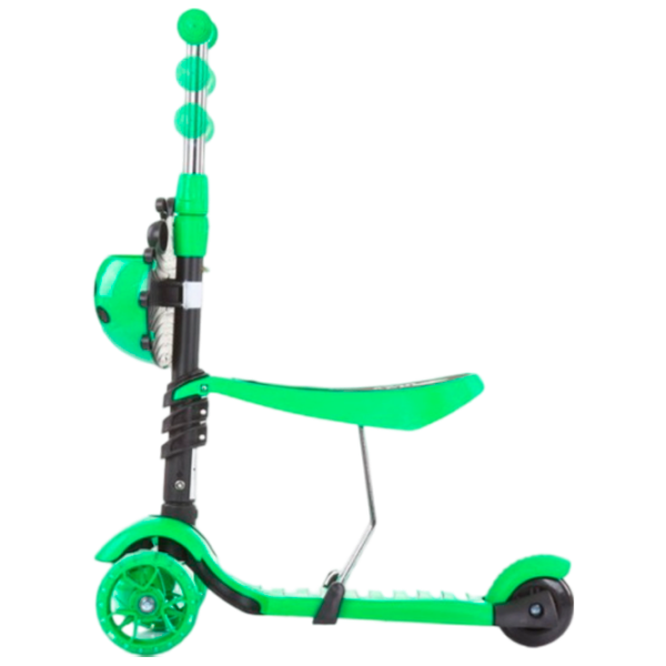 Trotinetă pentru copii cu trei roți Chipolino Kiddy Evo (DSKIEH023LI) 20 kg/ Lime photo 2 Trotinetă pentru copii cu trei roți Chipolino Kiddy Evo (DSKIEH023LI) 20 kg/ Lime photo 2