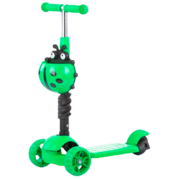 Trotinetă pentru copii cu trei roți Chipolino Kiddy Evo (DSKIEH023LI) 20 kg/ Lime photo 3 Trotinetă pentru copii cu trei roți Chipolino Kiddy Evo (DSKIEH023LI) 20 kg/ Lime photo 3