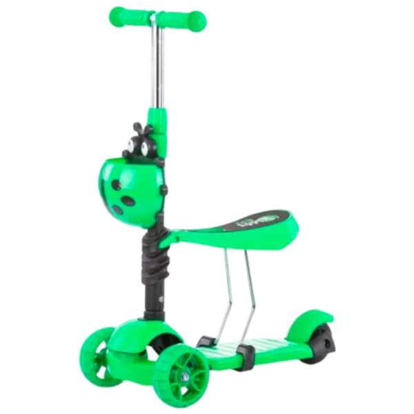 Trotinetă pentru copii cu trei roți Chipolino Kiddy Evo (DSKIEH023LI) 20 kg/ Lime photo 4 Trotinetă pentru copii cu trei roți Chipolino Kiddy Evo (DSKIEH023LI) 20 kg/ Lime photo 4