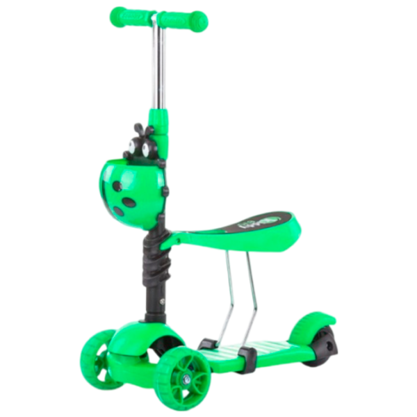 Trotinetă pentru copii cu trei roți Chipolino Kiddy Evo (DSKIEH023LI) 20 kg/ Lime photo 4 Trotinetă pentru copii cu trei roți Chipolino Kiddy Evo (DSKIEH023LI) 20 kg/ Lime photo 4