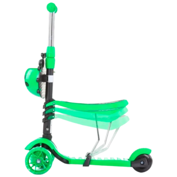 Trotinetă pentru copii cu trei roți Chipolino Kiddy Evo (DSKIEH023LI) 20 kg/ Lime photo 5 Trotinetă pentru copii cu trei roți Chipolino Kiddy Evo (DSKIEH023LI) 20 kg/ Lime photo 5