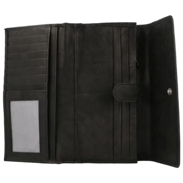 Portmoneu pentru bărbați Green Burry Basic RFID 1880-20 Piele artificială/ Black photo 3 Portmoneu pentru bărbați Green Burry Basic RFID 1880-20 Piele artificială/ Black photo 3