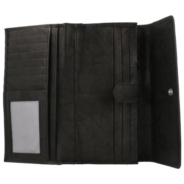 Portmoneu pentru bărbați Green Burry Basic RFID 1880-20 Piele artificială/ Black photo 3 Portmoneu pentru bărbați Green Burry Basic RFID 1880-20 Piele artificială/ Black photo 3