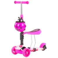 Детский трёхколёсный самокат Chipolino Kiddy Evo (DSKIEH025LO) 20 кг/ Розовый photo 5
