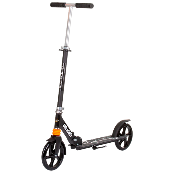 Детский двухколёсный самокат Chipolino Omega (DSOME0236BK) 100 кг/ Черный photo 1