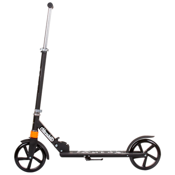 Детский двухколёсный самокат Chipolino Omega (DSOME0236BK) 100 кг/ Черный photo 2