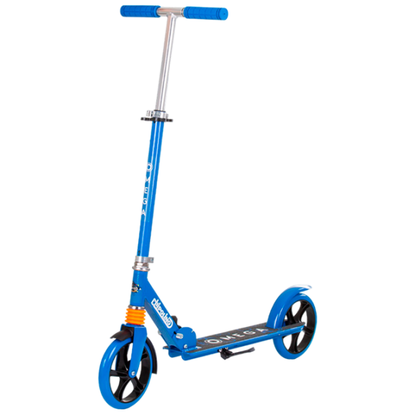 Trotinetă pentru copii cu două roți Chipolino Omega (DSOME0231BL) 100 kg/ Blue photo 1