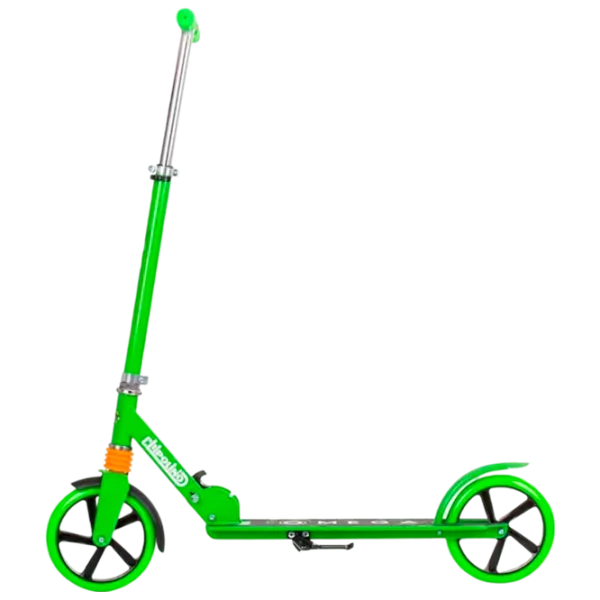 Trotinetă pentru copii cu două roți Chipolino Omega (DSOME0232GR) 100 kg/ Green photo 2