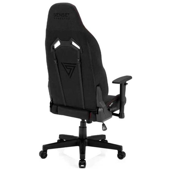 Scaun Gaming SENSE7 Vanguard Red Black photo 5