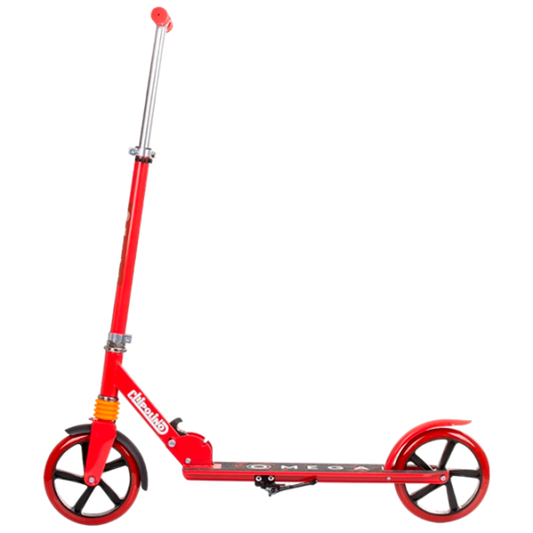 Trotinetă pentru copii cu două roți Chipolino Omega (DSOME0233RE) 100 kg/ Red photo 2